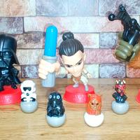 Lotto 8 Figure Star Wars - Darth Vader e altri