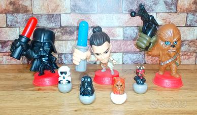 Lotto 8 Figure Star Wars - Darth Vader e altri