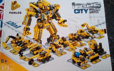ROBOT PANLOS 12 in 1 1 To 25 CITY PROJECT MECHA