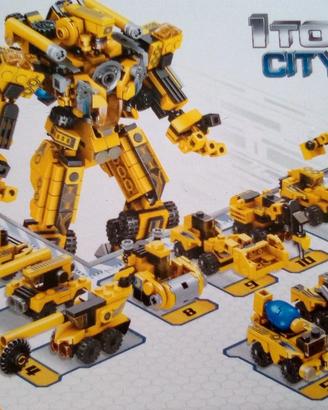 ROBOT PANLOS 12 in 1 1 To 25 CITY PROJECT MECHA