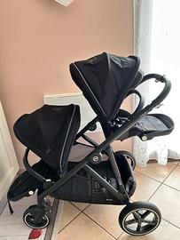 Passeggino gemellare fratellare cybex gazelle s