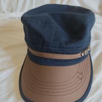 Cappellino blu estivo unisex