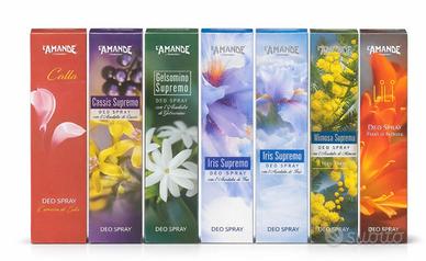 Set 7 pezzi profumo deodorante da 100ml ciascuno 