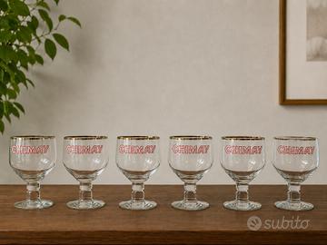 Set bicchieri Chimay vintage