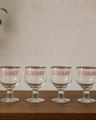 Set bicchieri Chimay vintage