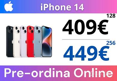 iPhone 14 Ritiro usato Garanzia 1 Anno