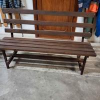 Panchine da esterno in legno