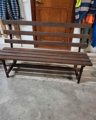 Panchine da esterno in legno