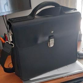 cartella di pelle Mandarina Duck