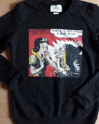 Felpa nera da donna Gucci