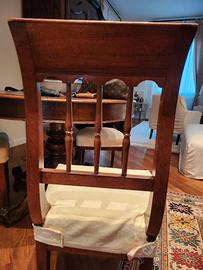 nr 6 sedie antiche del 700