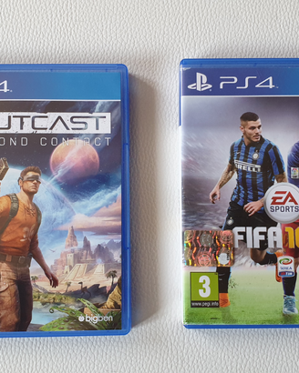 2 videogiochi per playstation 4