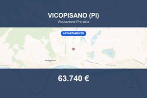 Immobile in asta di 180 m² a Vicopisano