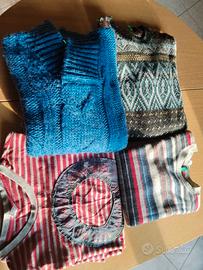 set 4 vestiti bambino: 3 maglie maniche lunghe + 1