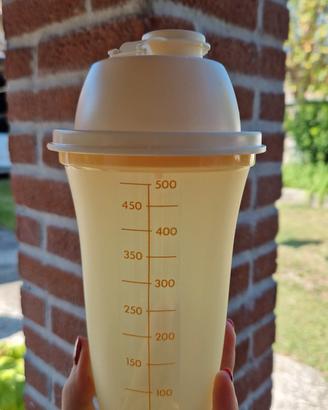 Tupperware quick shake 500 ml shaker dosatore