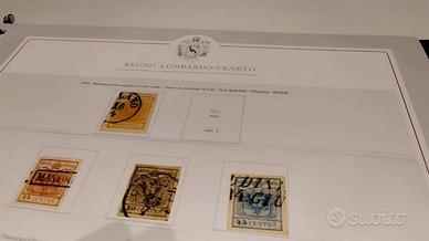 Fogli Antichi Stati Italiani simil Marini Abafil