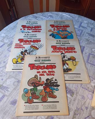LOTTO IL MESSAGGERO FUMETTI TOPOLINO WALT DISNEY