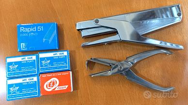 SPILLATRICE con molti punti e pinza leva-punti