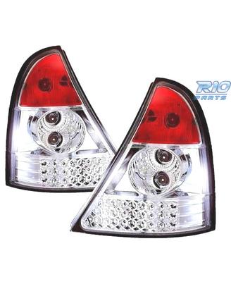FANALI RENAULT CLIO II 98-01 CROMATI