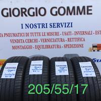 Gomme usate estive 205/55/17
