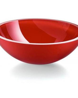 Lavabo da appoggio LINEABETA in veteo Rosso