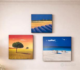 Quadri moderni stampa su legno