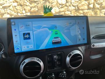 Auto Radio 2 DIN schermo 12.3 Jeep Wrangler