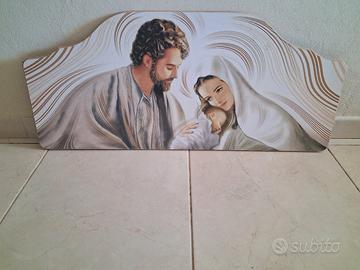 Quadro sagomato Sacra Famiglia 