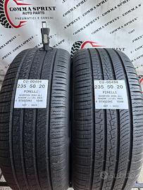 2 PNEUMATICI 235/50 R20 PIRELLI 4 STAGIONI 80%
