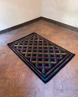 Tappeto vintage Ottavio Missoni "Optic" T&T Vestor