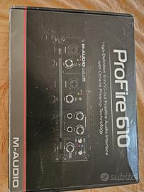 M-Audio Profire 610 scheda audio