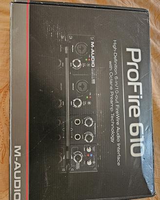 M-Audio Profire 610 scheda audio