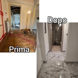 Posa piastrelle, laminati e Tinteggiature
