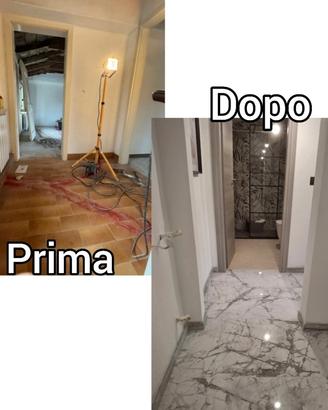 Posa piastrelle, laminati e Tinteggiature