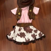 Costume di Carnevale Cowboy (bambina)