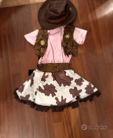 Costume di Carnevale Cowboy (bambina)