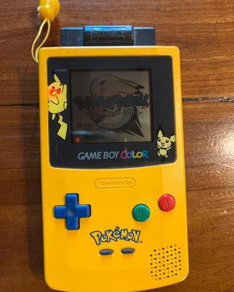 Game Boy Color Pokemon giallo-gioco-borsa orig.