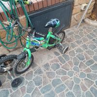 biciclette con rotelle 