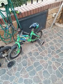 biciclette con rotelle 