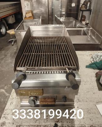 Griglia a pietra lavica