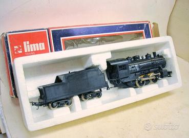 locomotiva lima con tender USA