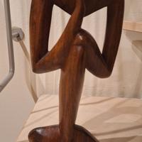 statuetta "il pensatore"