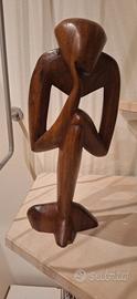 statuetta "il pensatore"