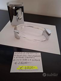 Accessori da bagno appoggio.