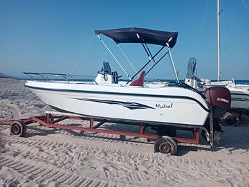 Barca Mistral Sfera 5.5 metri 40/70 yamaha