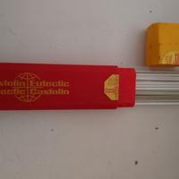 bacchette castolin argento. 