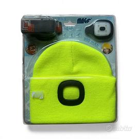 Cappello con torcia frontale LED