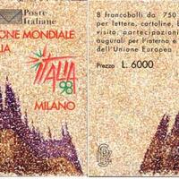 ITALIA libretti 1996-1998 da 8 e 6 francobolli