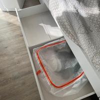 Cassetti contenitori sotto letto con ruote