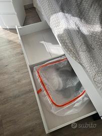 Cassetti contenitori sotto letto con ruote